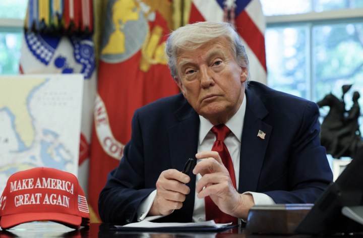 Tổng thống Mỹ lại doạ áp thuế đối ứng- Ảnh 1.