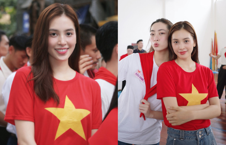 Hoa hậu 2 lần tham gia lễ diễu binh: Gương mặt tỷ lệ vàng, giàu có ở tuổi 25- Ảnh 1.