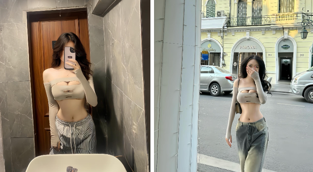 Hot girl mới nổi Thread diện đồ sexy,