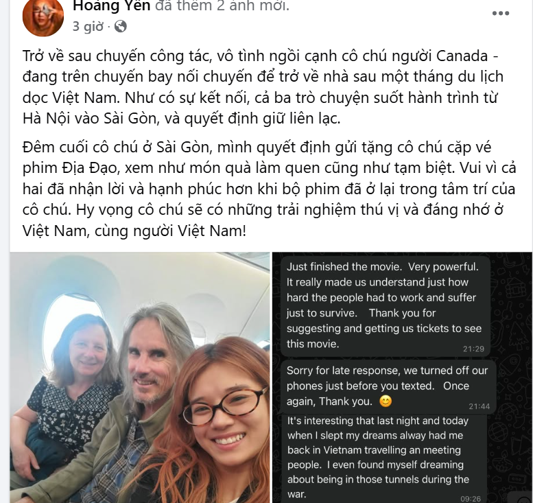 Khách Tây nằm mơ thấy đang ở địa điểm hot nhất Việt Nam hiện tại, tất cả là nhờ món quà của 1 mỹ nhân Vbiz- Ảnh 1. Khách Tây nằm mơ thấy đang ở địa điểm hot nhất Việt Nam hiện tại, tất cả là nhờ món quà của 1 mỹ nhân Vbiz- Ảnh 1.