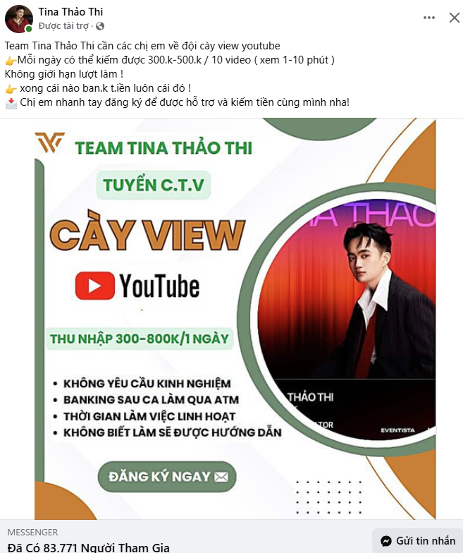 Hình ảnh của Lê Bống bị lợi dụng, kẻ gian có dấu hiệu lừa đảo- Ảnh 4.