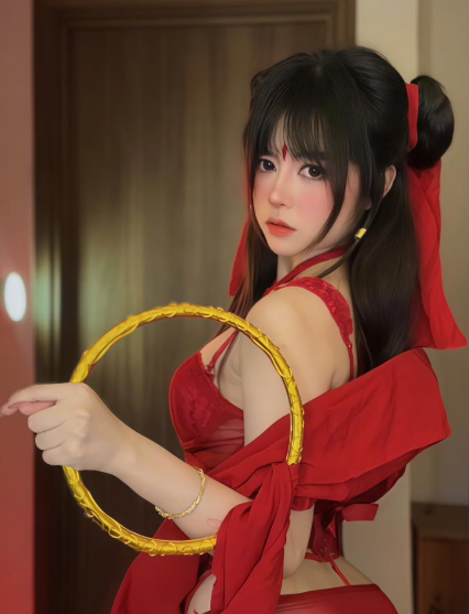 Tung màn cosplay Natra phiên bản táo bạo, nữ streamer khiến fan nam quên luôn bản gốc- Ảnh 5.