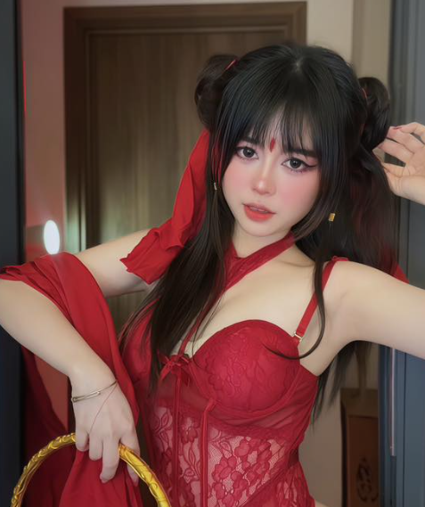 Tung màn cosplay Natra phiên bản táo bạo, nữ streamer khiến fan nam quên luôn bản gốc- Ảnh 2.