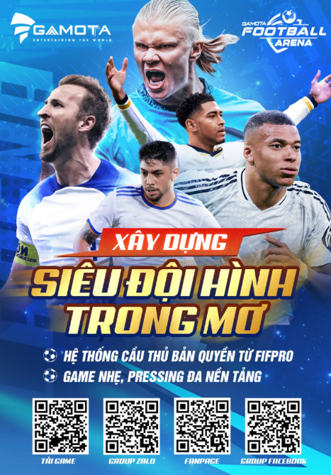 Sau 5 năm, Gamota lại một lần nữa mang game bóng đá đến với game thủ- Ảnh 3. Sau 5 năm, Gamota lại một lần nữa mang game bóng đá đến với game thủ- Ảnh 3.