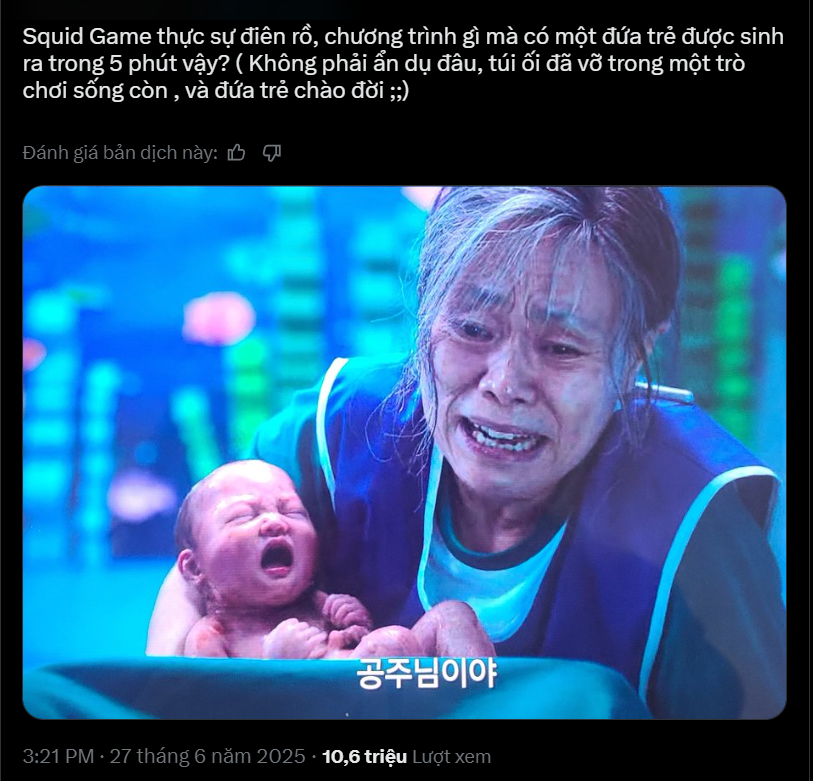 Squid Game 3 bị hơn 10 triệu người mỉa mai vì cảnh phim quá nực cười, đạo diễn cần học lại sinh học gấp- Ảnh 3.