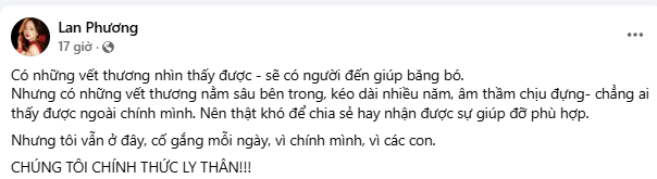 Lan Phương từng để lộ nhiều dấu hiệu bất ổn trước khi làm thủ tục ly hôn đơn phương chồng Tây- Ảnh 8.