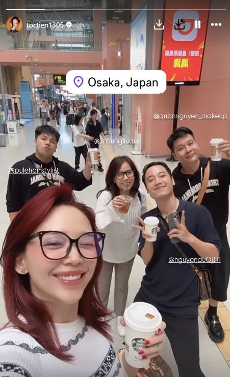 Tóc Tiên và Hoàng Touliver mỗi người một nơi- Ảnh 1.