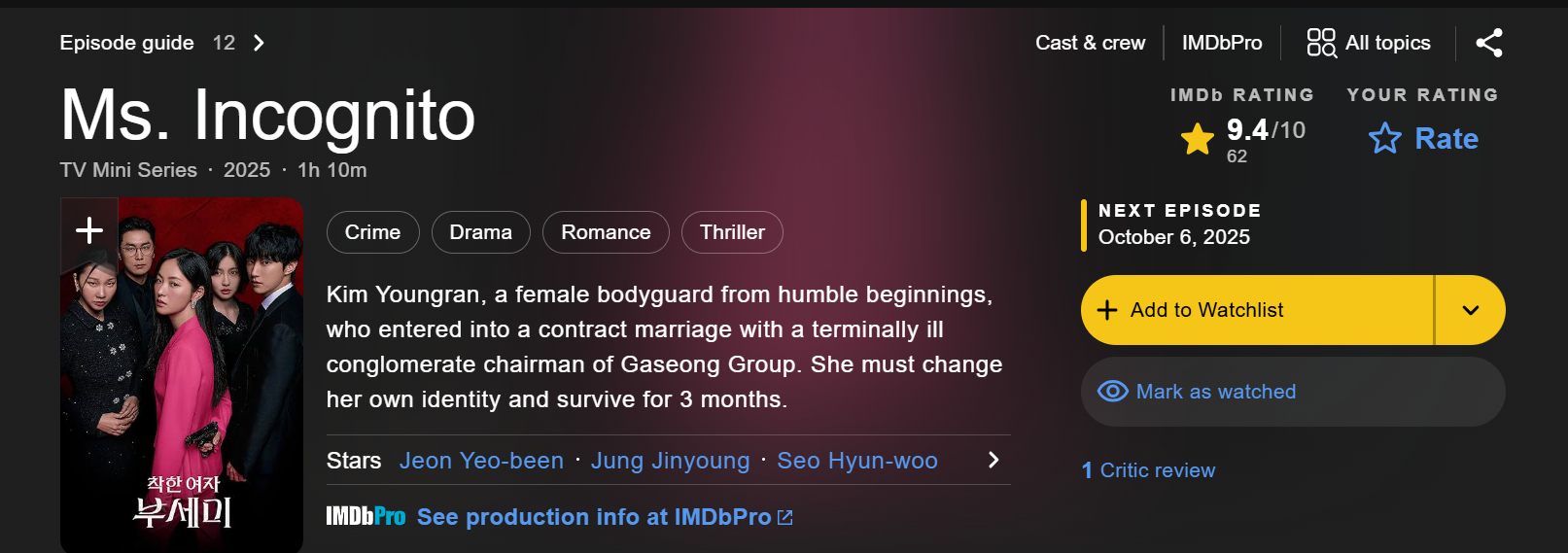 Phim Hàn vừa chiếu đã lập kỷ lục 63 năm mới có 1 lần, hoàn hảo tới mức mọi mỹ từ đều trở nên thừa thãi- Ảnh 1. Phim Hàn vừa chiếu đã lập kỷ lục 63 năm mới có 1 lần, hoàn hảo tới mức mọi mỹ từ đều trở nên thừa thãi- Ảnh 1.