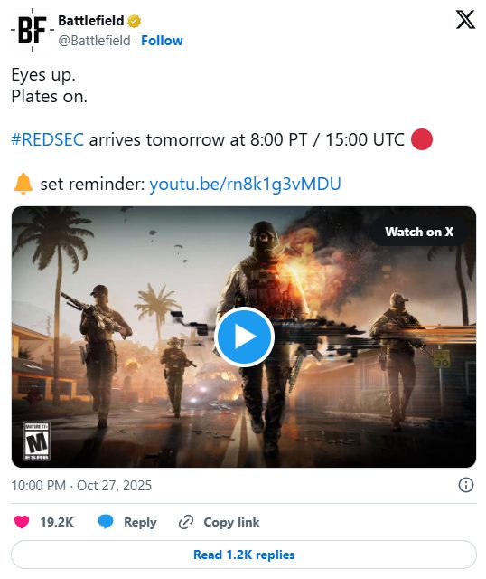 Battlefield 6 ra mắt chế độ Battle Royale miễn phí mang tên RedSec Battlefield 6 ra mắt chế độ Battle Royale miễn phí mang tên RedSec