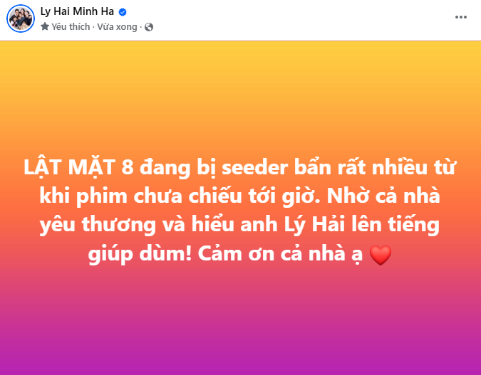 Rộ nghi vấn Lật Mặt 8 bị seeding chơi xấu, căng đến nỗi Lý Hải - Minh Hà phải đăng đàn xin trợ giúp- Ảnh 3. Rộ nghi vấn Lật Mặt 8 bị seeding chơi xấu, căng đến nỗi Lý Hải - Minh Hà phải đăng đàn xin trợ giúp- Ảnh 3.