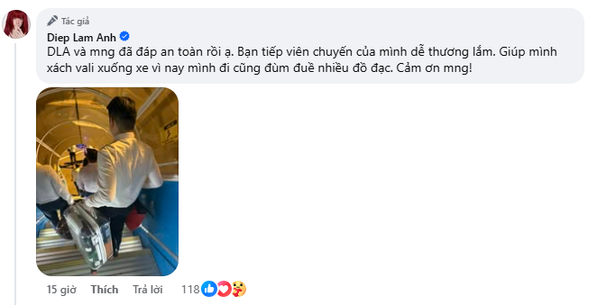 Sao nữ Vbiz thót tim khi chứng kiến cảnh 2 máy bay va chạm ở sân bay Nội Bài- Ảnh 3.