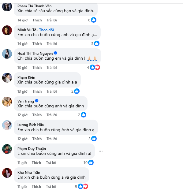 Anh Đức đau lòng báo tin người thân qua đời, Midu - Ốc Thanh Vân cùng dàn sao chia buồn- Ảnh 4.
