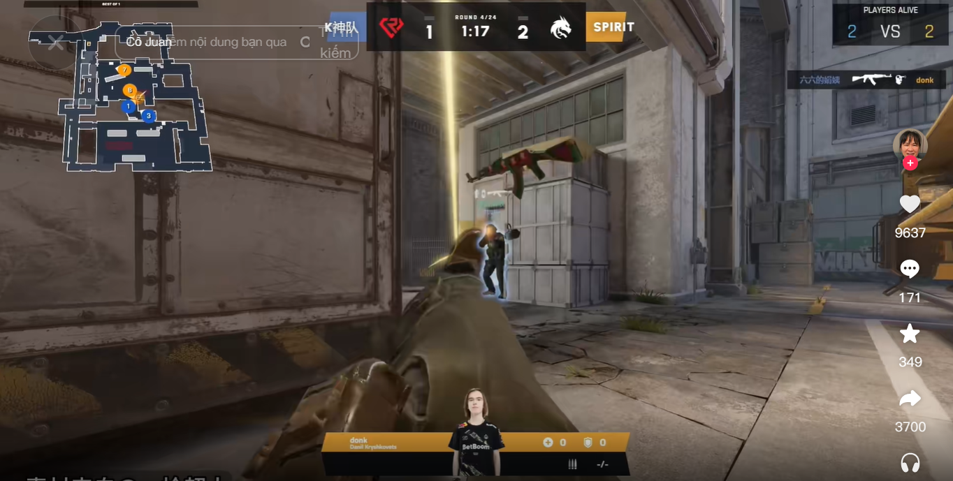 2 nhà vô địch thế giới bộ môn CS2 bất ngờ bị một bà lão 60 tuổi