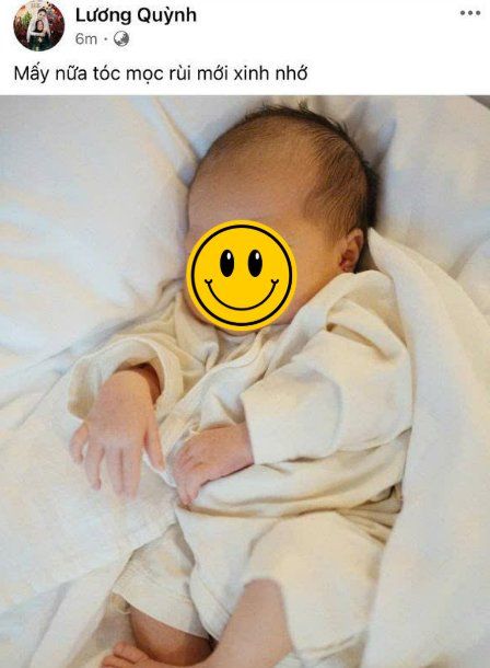 Quỳnh Lương đăng ảnh con gái nhưng vội xoá gấp vì để lộ điều nhạy cảm?- Ảnh 1.