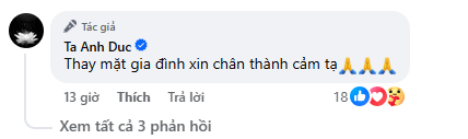 Anh Đức đau lòng báo tin người thân qua đời, Midu - Ốc Thanh Vân cùng dàn sao chia buồn- Ảnh 5.