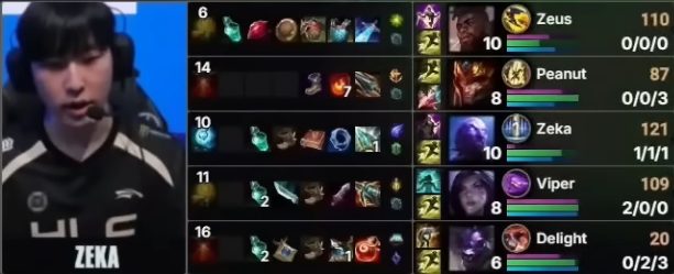 LMHT: HLE Zeus cũng “sốc” toàn tập trước việc Zeka mua Nước Mắt trễ screenshot 1 10 1