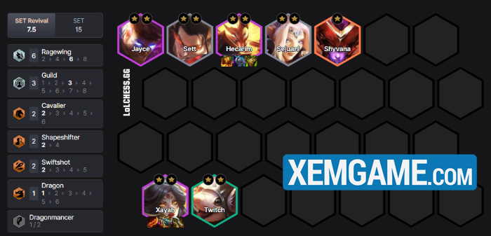 ĐTCL Tái Hiện 7.5: Tìm hiểu cách sử dụng bài Xayah Cuồng Long, bài cơ bản nhưng hiệu quả screenshot 1 16