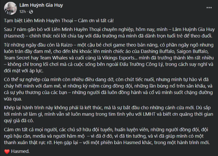 screenshot_1-28 LMHT: Hasmed chính thức thông báo giải nghệ screenshot 1 28