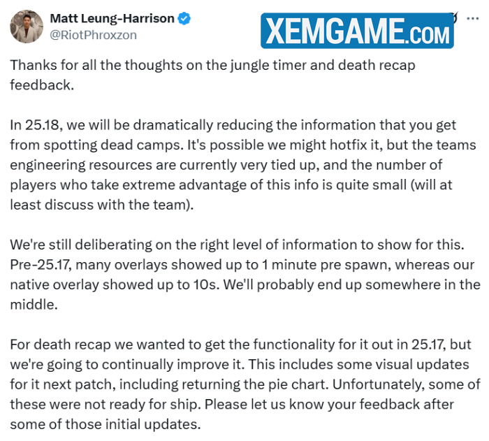 LMHT: Bộ Đếm Giờ Quái Rừng mới xuất hiện trong 25.17 có thể bị hotfix vì “hack map” screenshot 2 39