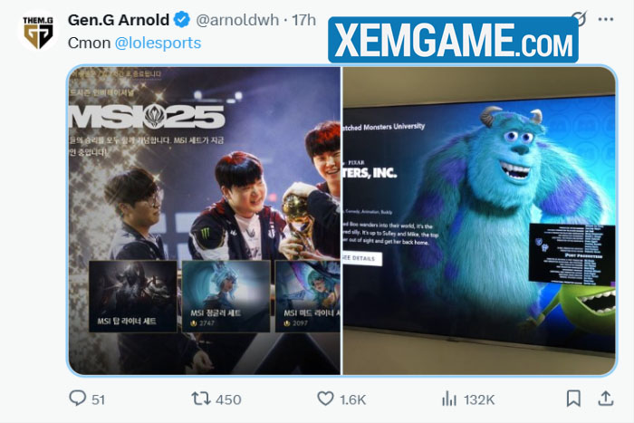 LMHT: CEO Gen.G đổi tên đội tuyển thành “Ông Chúng” để khịa Riot screenshot 2 50