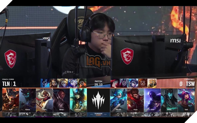 Team Secret Whales chuyển sang đội hình thiên về giao tranh tổng cuối game