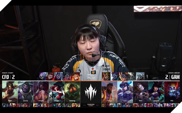 LCP 2025: Nhin Lai Hanh Trinh Buoc Len Dinh Vinh Quang Cua CFO quyết định sử dụng con bài tẩy Mundo cho JunJia