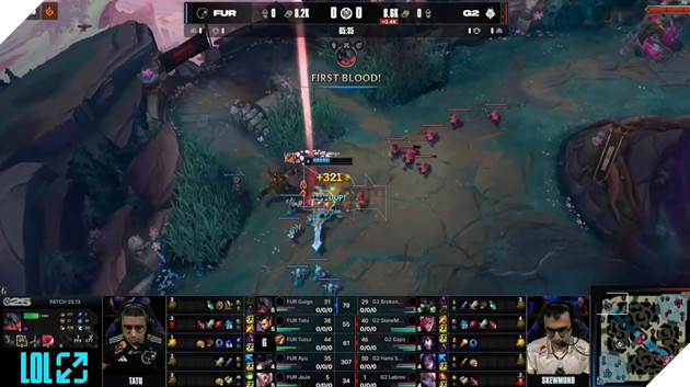 MSI 2025: FURIA Gay Bat Ngo, Buoc G2 Esports Phai Danh Du 5 Van 3 MSI 2025: FURIA Gây Bất Ngờ, Buộc G2 Esports Phải Đánh Đủ 5 Ván 3