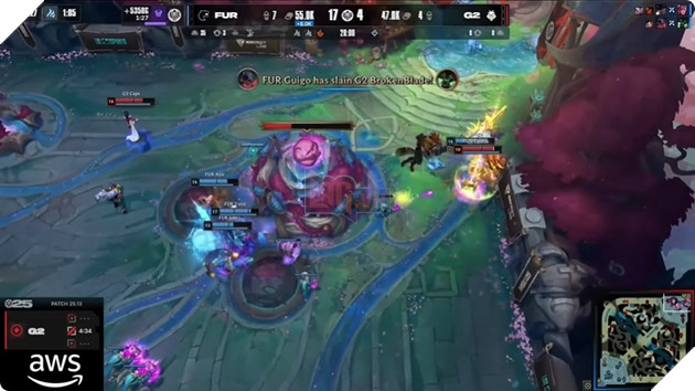 MSI 2025: FURIA Gay Bat Ngo, Buoc G2 Esports Phai Danh Du 5 Van 5 MSI 2025: FURIA Gây Bất Ngờ, Buộc G2 Esports Phải Đánh Đủ 5 Ván 5