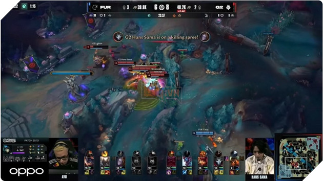 MSI 2025: FURIA Gay Bat Ngo, Buoc G2 Esports Phai Danh Du 5 Van 13 MSI 2025: FURIA Gây Bất Ngờ, Buộc G2 Esports Phải Đánh Đủ 5 Ván 13