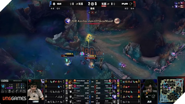 MSI 2025: FURIA Gay Bat Ngo, Buoc G2 Esports Phai Danh Du 5 Van 17 MSI 2025: FURIA Gây Bất Ngờ, Buộc G2 Esports Phải Đánh Đủ 5 Ván 17