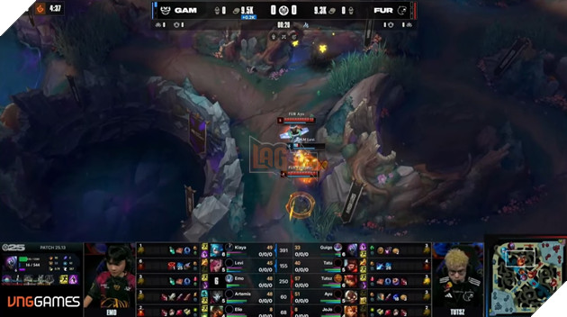 MSI 2025: GAM Esports Lội Ngược Dòng Cảm Xúc Trước FURIA 10