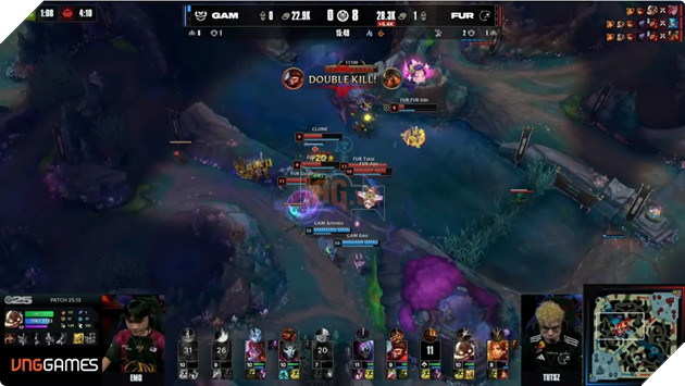 MSI 2025: GAM Esports Lội Ngược Dòng Cảm Xúc Trước FURIA 11