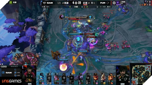 MSI 2025: GAM Esports Lội Ngược Dòng Cảm Xúc Trước FURIA 12