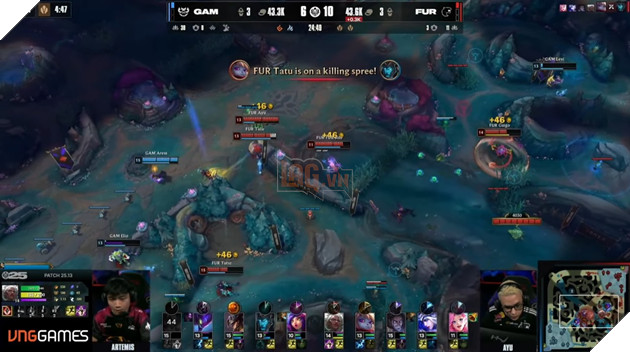 MSI 2025: GAM Esports Lội Ngược Dòng Cảm Xúc Trước FURIA 17