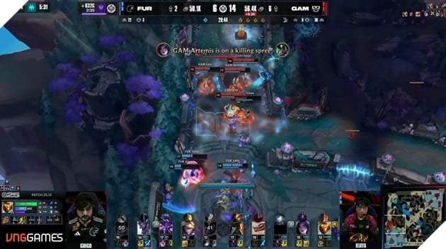 MSI 2025: GAM Esports Lội Ngược Dòng Cảm Xúc Trước FURIA 28