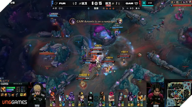 MSI 2025: GAM Esports Lội Ngược Dòng Cảm Xúc Trước FURIA 29