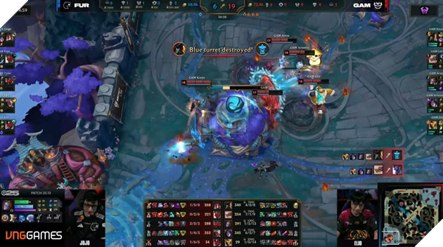 MSI 2025: GAM Esports Lội Ngược Dòng Cảm Xúc Trước FURIA 30