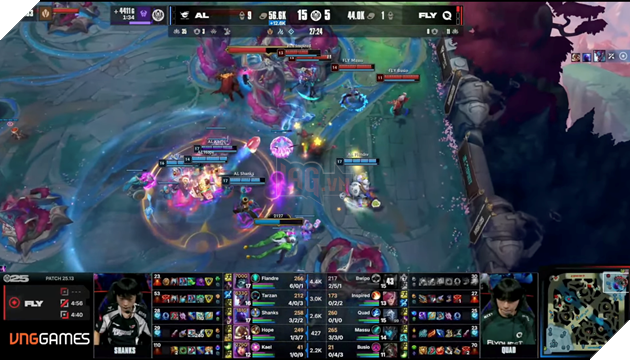 AL nhanh chóng nóng tay trong ván 2 để mang về chiến thắng cho mình