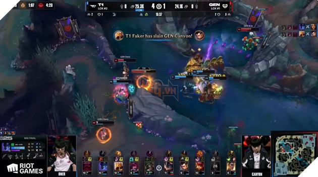 MSI 2025: GEN.G Và T1 Mang Đến Loạt Trận BO5 Mãn Nhãn, Thắng Lợi Sau Cùng Gọi Tên Chovy Cùng Đồng Đội 7