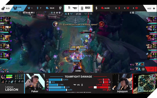  T1 dứt điểm ván đấu bằng một pha giao tranh mãn nhãn