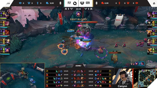 Esports World Cup 2025: GEN.G Ap Dao Fly Quest, Ghi Ten Minh Vao Ban Ket 2 Fly Quest ăn chiến công đầu, nhưng sau đó mất Rồng và mất cả Bwipo