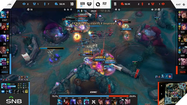 Esports World Cup 2025: GEN.G Ap Dao Fly Quest, Ghi Ten Minh Vao Ban Ket 11 Pha giao tranh quyết định thắng lợi chung cuộc cho GEN.G