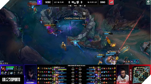 ON Live VCS 2025: Saigon Dino Thi Đấu Thuyết Phục Để Lên Ngôi Vô Địch 2