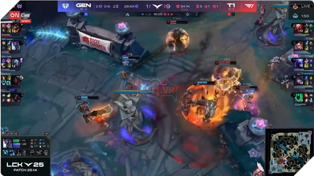 Nhin Lai Dai Chien T1 Home Ground 2025: Khi Ban Linh Gumayusi - Keria Len Tieng 9 Nhìn Lại Đại Chiến T1 Home Ground 2025: Khi Bản Lĩnh Gumayusi - Keria Lên Tiếng 9