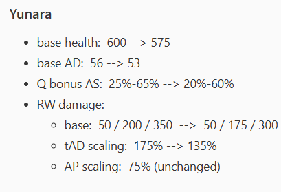 LMHT: Làm mưa làm gió khi đã quen mặt, Yunara nhận nerf lớn trong 25.18 screenshot 4 11