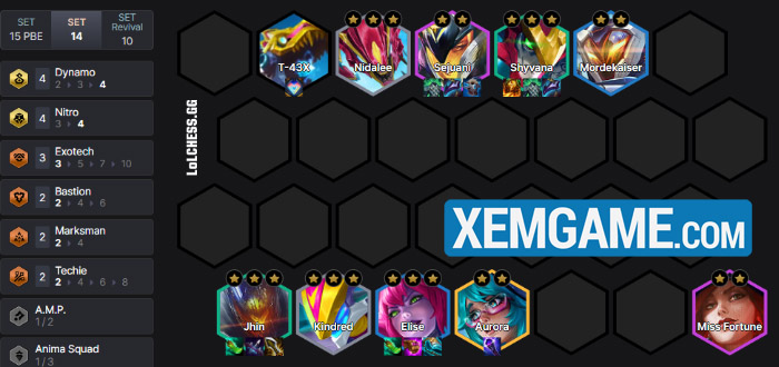 ĐTCL 14.8: Top đội hình xưng bá phiên bản cuối mùa screenshot 4 20