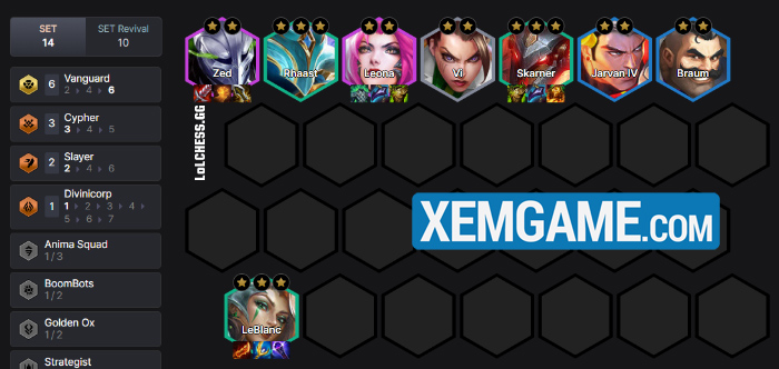 ĐTCL 14.6: Thử nghiệm bài dị Leblanc Tiên Phong reroll meta mới với Quyền Trượng và Cuồng Đao screenshot 4 27