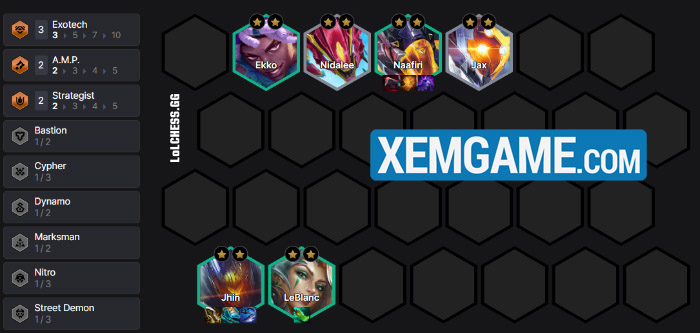 ĐTCL 14.2: Tìm hiểu lối đánh Naafiri reroll cùng Máy Ổn Định Xung Nhịp do Huanmie tối ưu