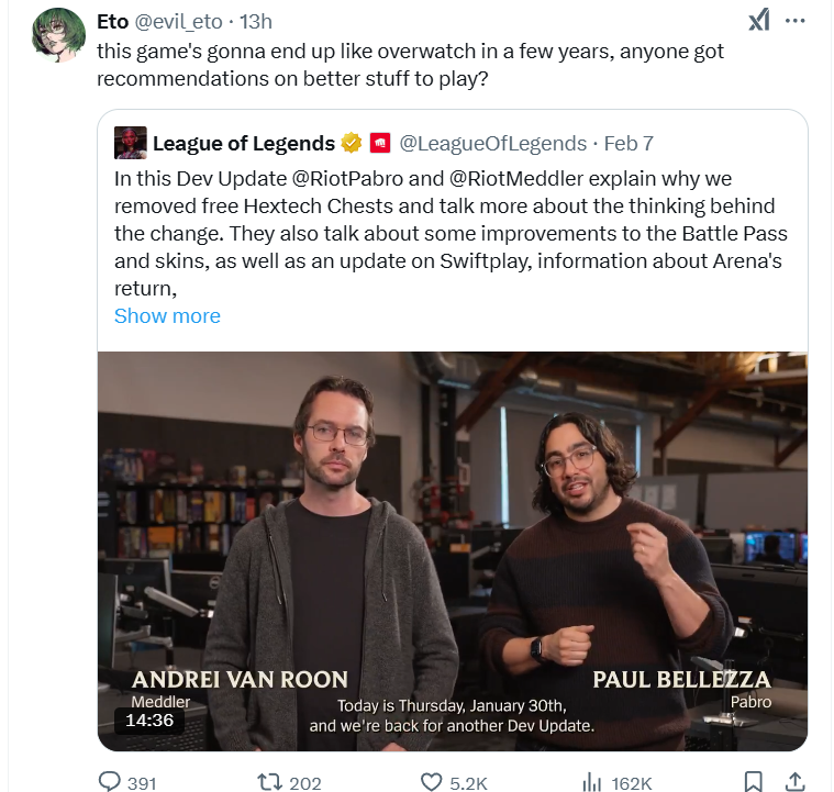 LMHT: Ra thông báo xóa rương Hextech miễn phí, cộng đồng ví Riot như Blizzard screenshot 4 50