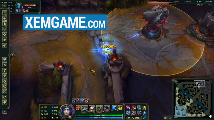 LMHT: Phát hiện một số góc độ khiến tướng có thể “với” tới trụ, không cần Đại Bác Liên Thanh screenshot 4 56 6